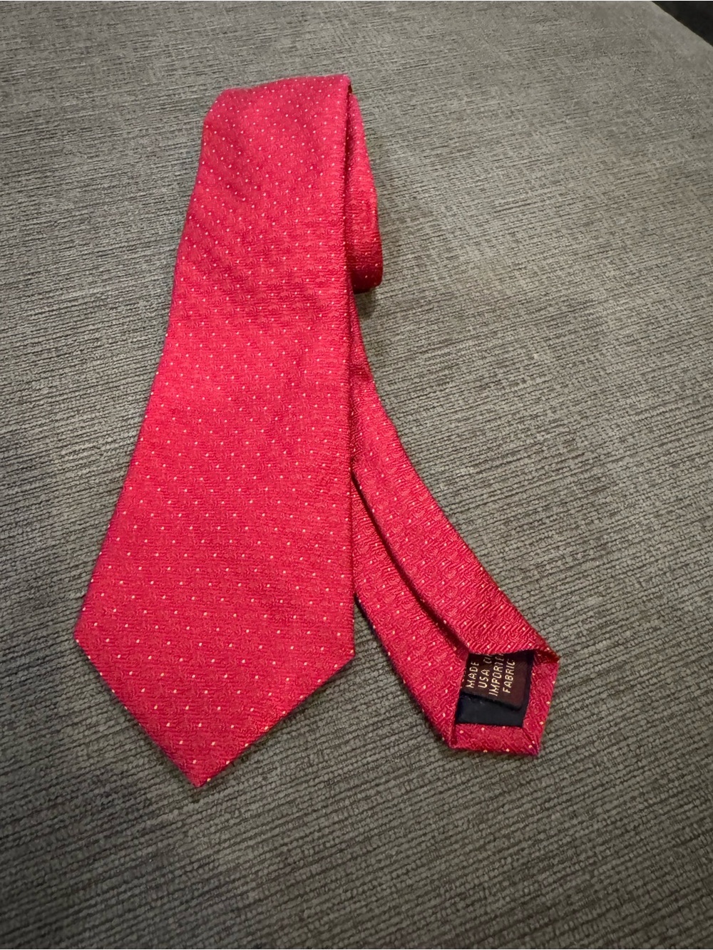 Brooks Brothers Boys, Youth NWT Red Pure Silk Tie - Small